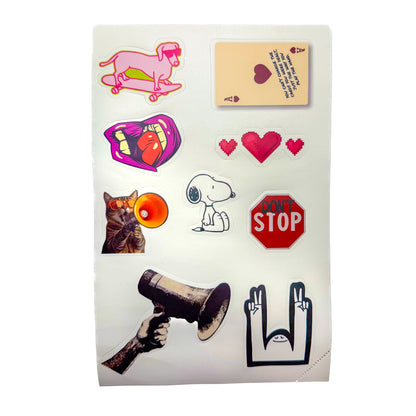 Unfiltered Vibes Sticker Pack