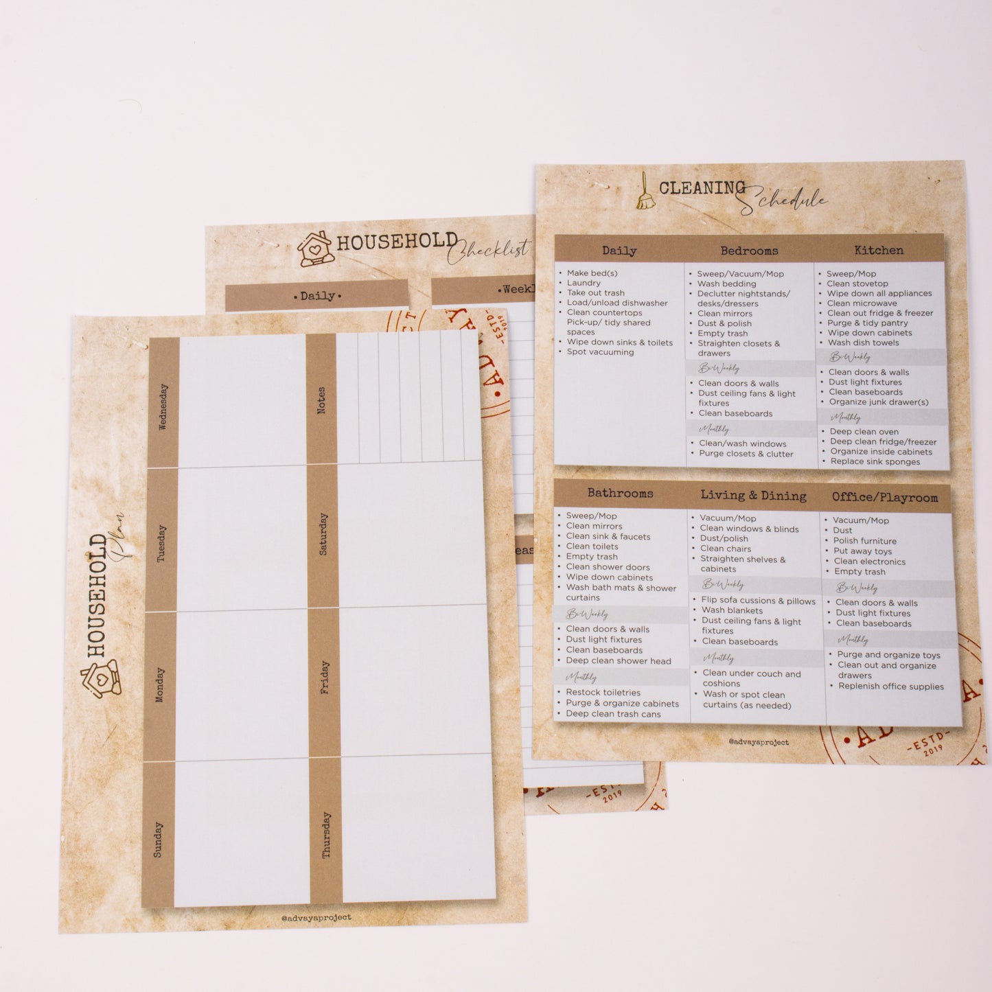 Household Organization Set